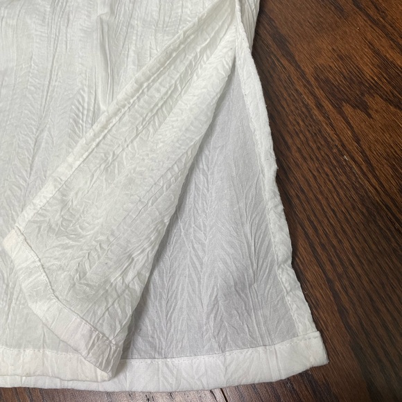 *Brand New* White T-Shirt Indian Cotton Kurta - Picture 6 of 7